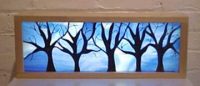 stained glass trees