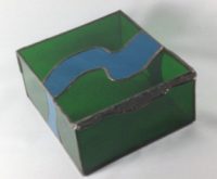 stained glass river box