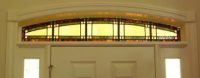 stained glass transom