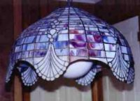 stained glass shade