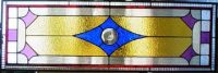 stained glass transom