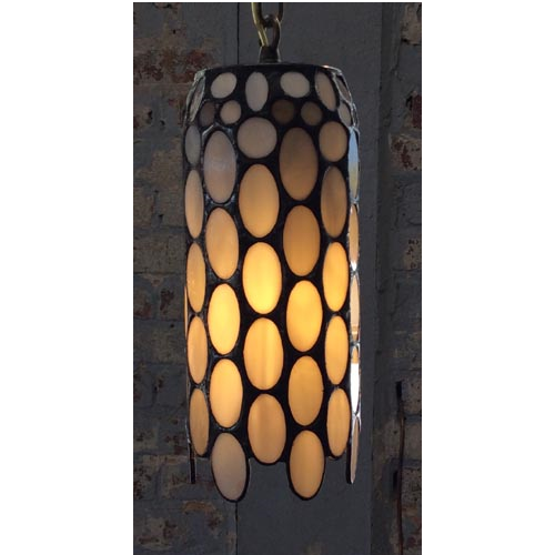 stained glass pendant hanging lamp