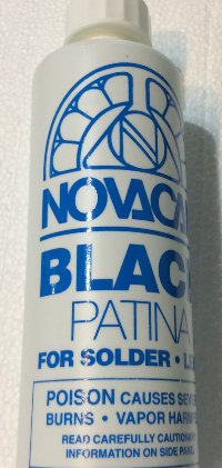 black patina solution